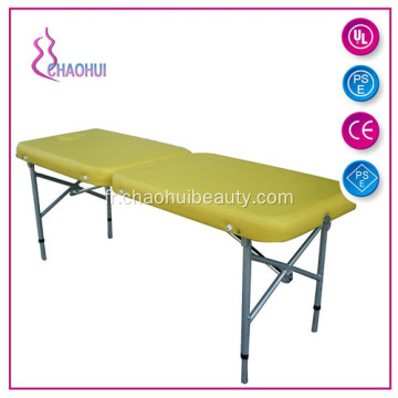 Meilleure table de massage en aluminium portable bon marché